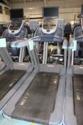 Precor Treadmill with P30 console fitted, Blue (cardio machine) Serial no. AJXHI28170044