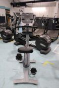 Precor Upright Bike with P30 console fitted, (cardio machine) Serial no. AYZGF18120010