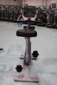 Precor Upright Bike with P30 console fitted, (cardio machine) Serial no. AYZGH06120002