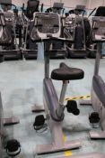 Precor Upright Bike with P30 console fitted, (cardio machine) Serial no. AYZGL19120016