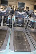 Precor Treadmill with P30 console fitted, Blue (cardio machine) Serial no.AJXHI28170009