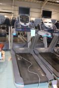 Precor Treadmill with P30 console fitted, Blue (cardio machine) Serial no. AJXHG21140002