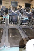 Precor Treadmill with P30 console fitted, Blue (cardio machine) Serial no. AJXHI28170011