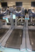 Precor Treadmill with P30 console fitted, Blue (cardio machine) Serial no. AJXHI28170005