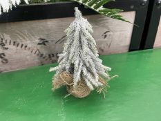 6no. Christmas Tree Table Decorations