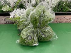 4no. Imitation Hanging Fern Plant 800mm High, Combined RRP: £112.00 Inc. VAT