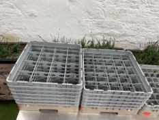 4no. Cambro Camrack Glass Rack Compartments & Sizes Vary, 16 x 298mm High, 25 x 257mm High, 49 x92mm