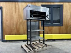 Falcon Dominator Stainless Steel Grill, Gas, Complete With Stand