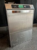 DC S-Series SGP40D Stainless Steel Undercounter Commercial Glasswasher 230V, 460 x 500 x 700mm