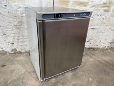 Polar Refrigeration CD081 Single Door Stainless Steel Undercounter Commercial Freezer 230V, 600 x