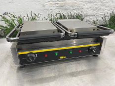Buffalo DM902 Twin Contact Griddle 230V