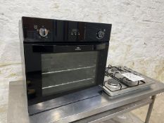 New World NW NW601FP Built In Electric Oven 230V, 600 x 550 x 600mm & Kitchenplus KP50 Stainless