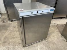 Polar Refrigeration CD080 Single Door Stainless Steel Undercounter Commercial Fridge 230V, 600 x 600