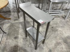 Stainless Steel 2-Tier Preparation Table 300 x 700 x 970mm
