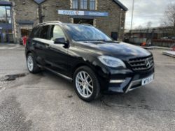 Unreserved Online Auction - 2015 Mercedes Benz ML250 Bluetec AMG Line