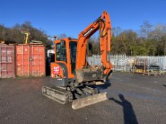 2011 Doosan DX27z Tracked Excavator, 2.7 Ton, Piped, Blade, Quick Hitch, Hours Unobtainable,