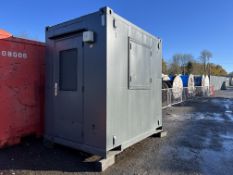 8ft Site Cabin, Water Tight, With 240v Electrical Output