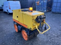 2007 Bomag BMP 851 Double Drum Trench Compactor Complete With Corded Controller