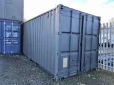 2013 Huizhou Pacific CSC HP-EGL-20B 20ft x 8ft Shipping Container, Water Tight