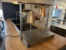 Stainless Steel Frame Pendant Lamp Hot Counter , Please Note: The Purchaser is Required to Remove