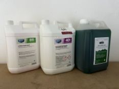 3no. Unused 5L Containers of Cleaning Liquids as Lotted , Please Note: The Purchaser is Required