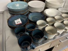 Quantity of Dining Plates, Bowls, Mugs & Jugs as Lotted , Please Note: The Purchaser is Required