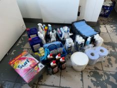Quantity of Cleaning Sundries as Lotted , Please Note: The Purchaser is Required to Remove this
