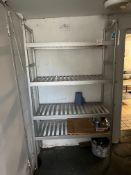 Aluminium 4-Tier Shelving Unit , Please Note: The Purchaser is Required to Remove this Lot from