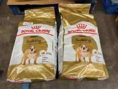 2no. Royal Canin Bulldog Adult Dog Food, 12kg