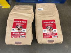 2no. Oscar & Milo Angus Beef Adult Dog Food, 12kg