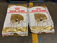 2no. Royal Canin Pug Adult Dog Food, 7.5kg