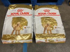 2no. Royal Canin Poodle Adult Dog Food, 7.5kg