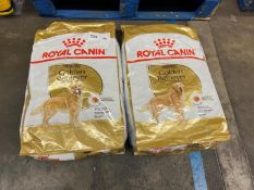 2no. Royal Canin Golden Retriever Adult Dog Food, 12kg