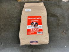 Oscar & Milo Chicken Adult Dog Food, 12kg
