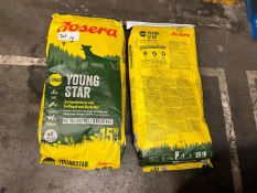 2no. Josera Young Star Junior Dog Food, 15kg