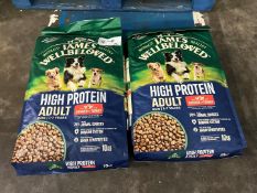 2no. James Wellbeloved Chicken & Turkey High Protein Adult Dog Food, 10kg