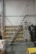 Mobile 12' Warehouse Stairs.