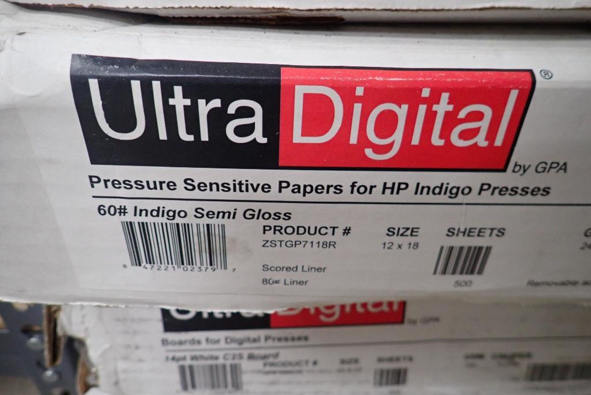 Lot of Approx. (12) Cases Asst. Size Ultra Digital Specialty Paper for Digital Presses. - Image 4 of 13
