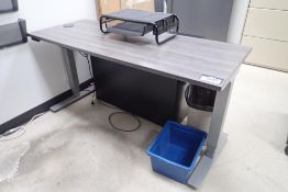Powered Adjustable Height 5'x2' Work Table.