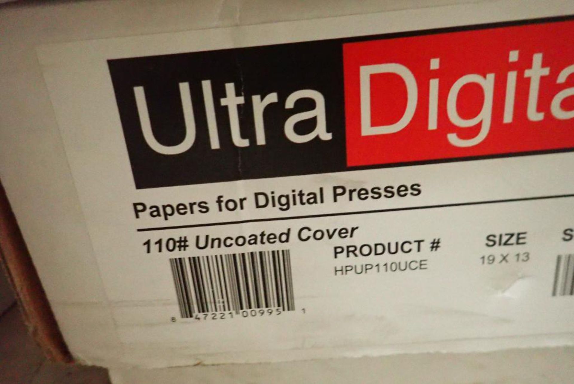 Lot of Approx. (12) Cases Asst. Size Ultra Digital Specialty Paper for Digital Presses. - Image 13 of 13