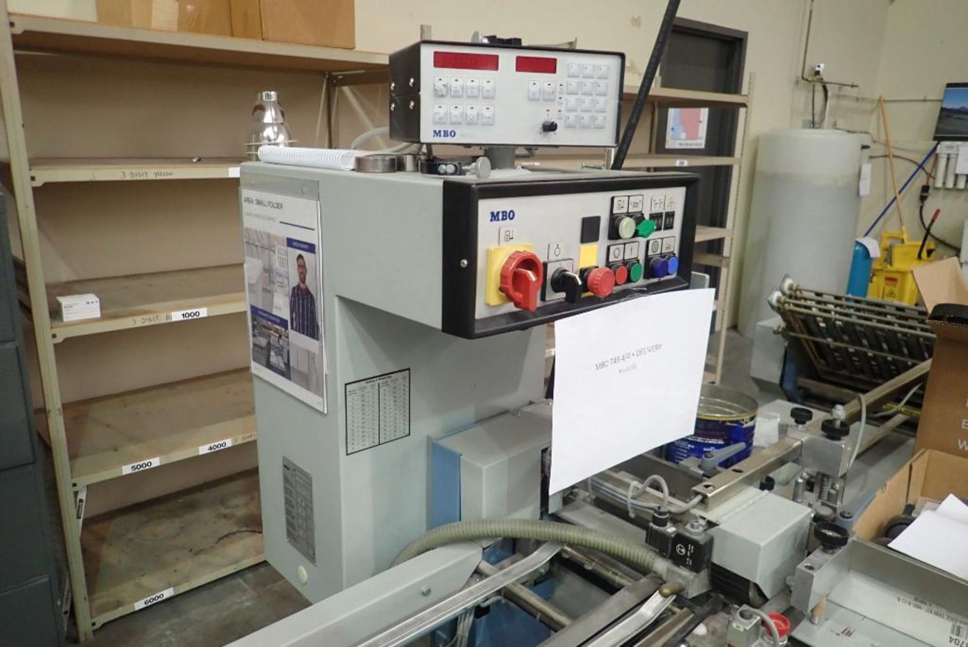 MBO T49-P 4/4 Small Continuous Feed Paper Folder. - Image 3 of 4