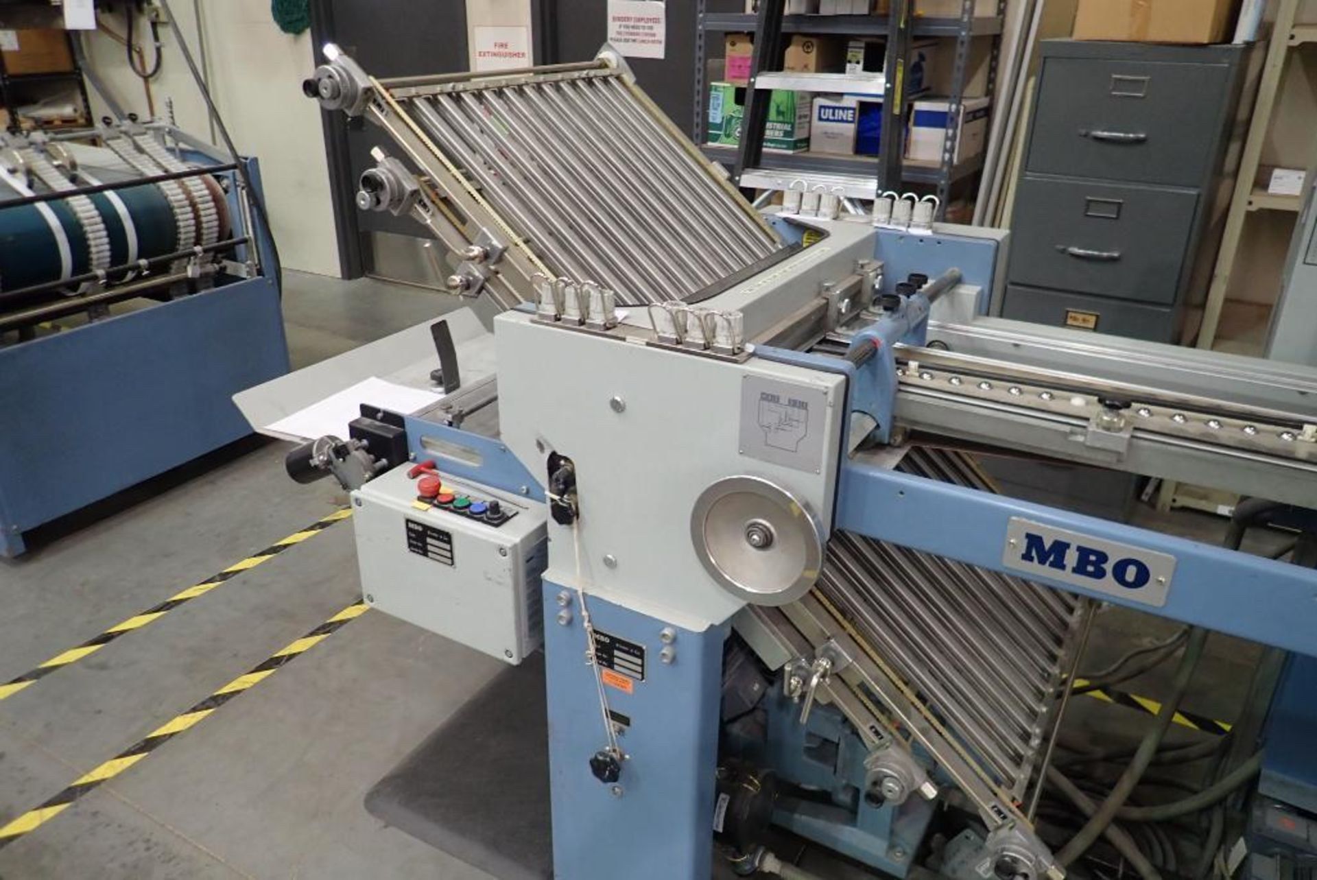 MBO T49-P 4/4 Small Continuous Feed Paper Folder. - Image 2 of 4