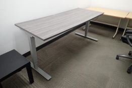 Powered Adjustable Height 6'x30" Work Table.