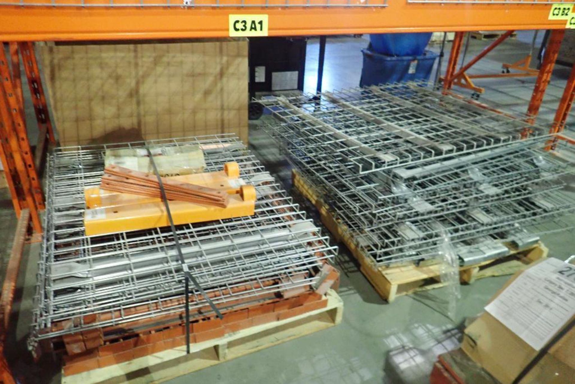 Lot of (10) Sections 12'Lx42"W Pallet Racking. - Image 5 of 5