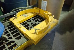 Forklift Barrel Tipping Attachment.