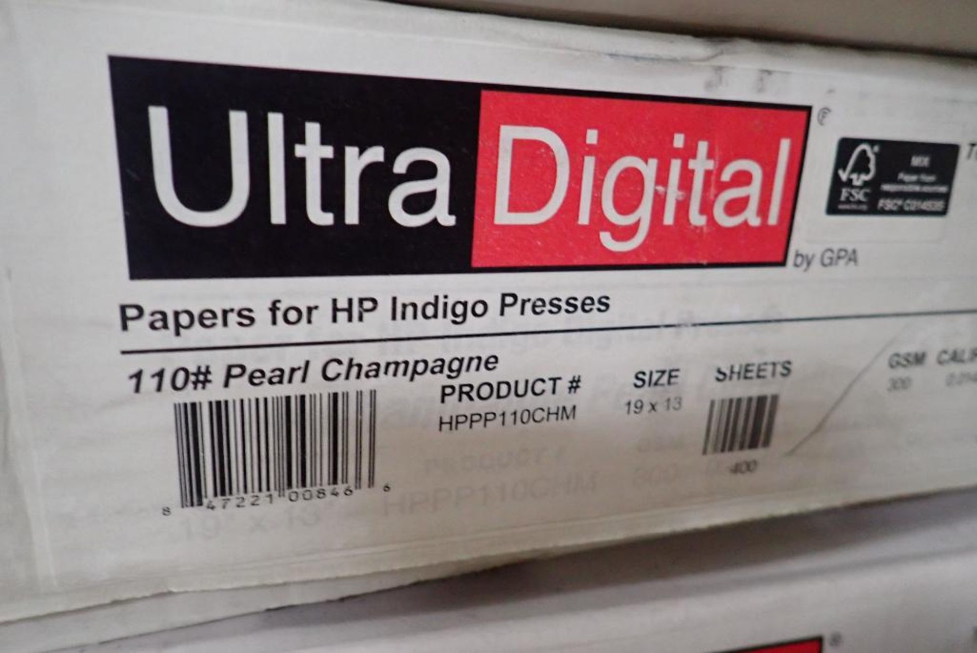 Lot of Approx. (12) Cases Asst. Size Ultra Digital Specialty Paper for Digital Presses. - Image 7 of 13