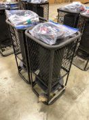 Lot of (2) Mr Heater HS125LP Portable Radiant Propane Heaters, 125,000BTU