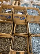 Lot of (4) Boxes of Asst. 12-14X2" Torx HD Self Tapping Screws
