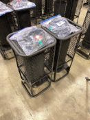 Lot of (2) Mr Heater HS125LP Portable Radiant Propane Heaters, 125,000BTU