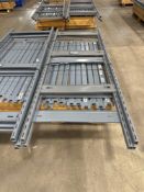 Lot of (2) Sections of 72" X 48" 24" EZ-Rect Shelving